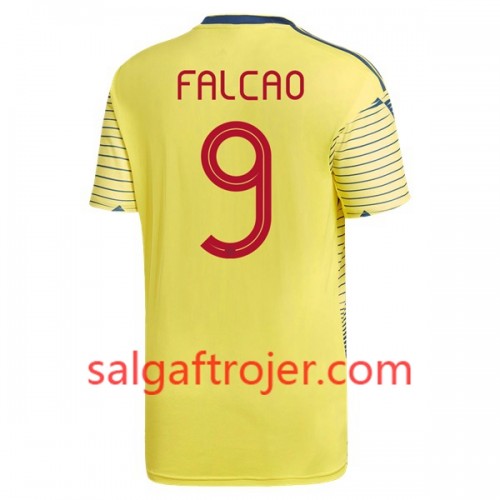 Colombia Fodboldtrøjer Radamel Falcao 9 Hjemmebanesæt Copa América 2019 Kort ærmer Colombia Fodboldtrøjer Radamel Falcao 9 Hjemmebanesæt Copa América 2019 Kort ærmer